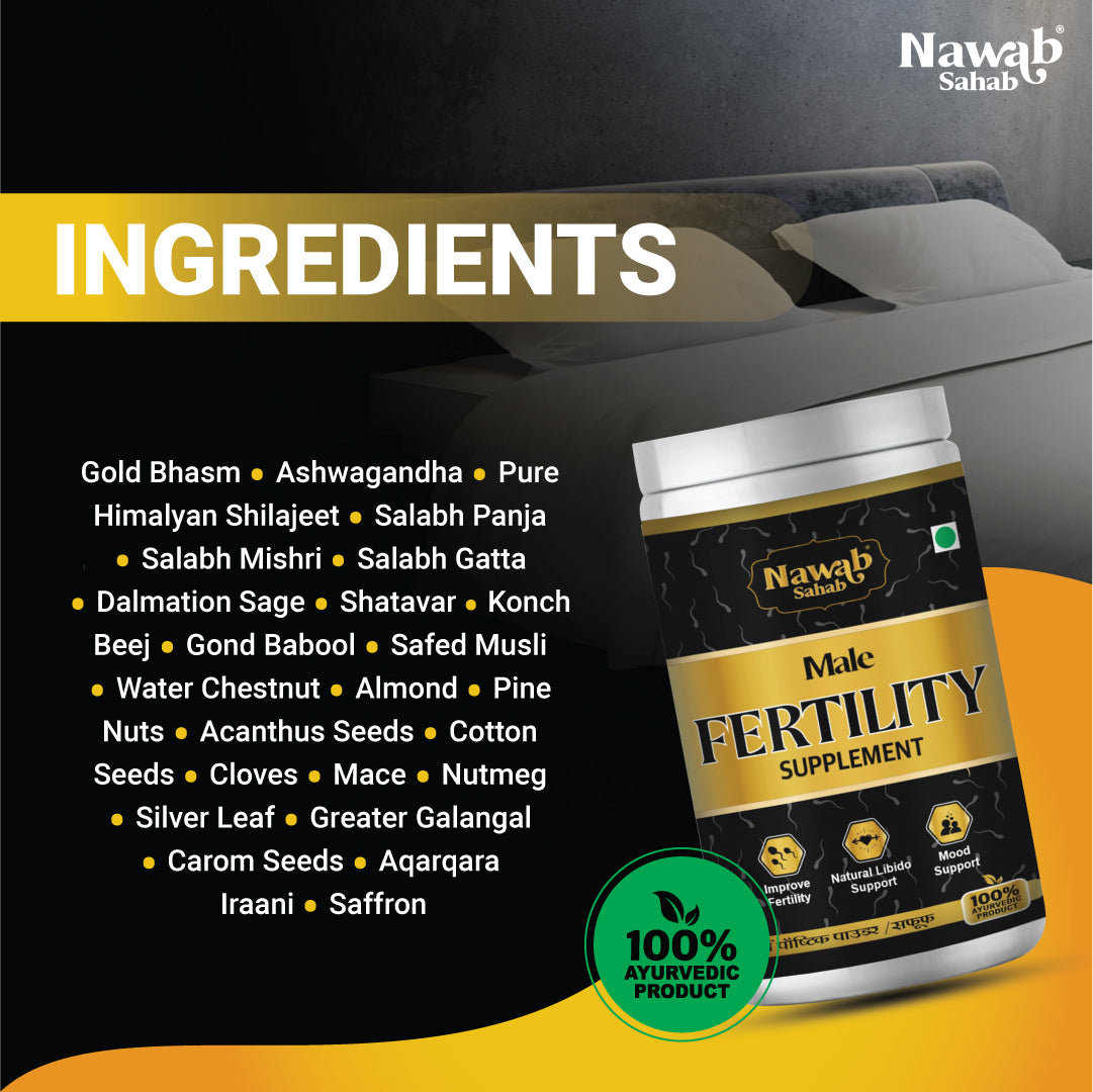 Male fertility (NAWAB SAHAB)