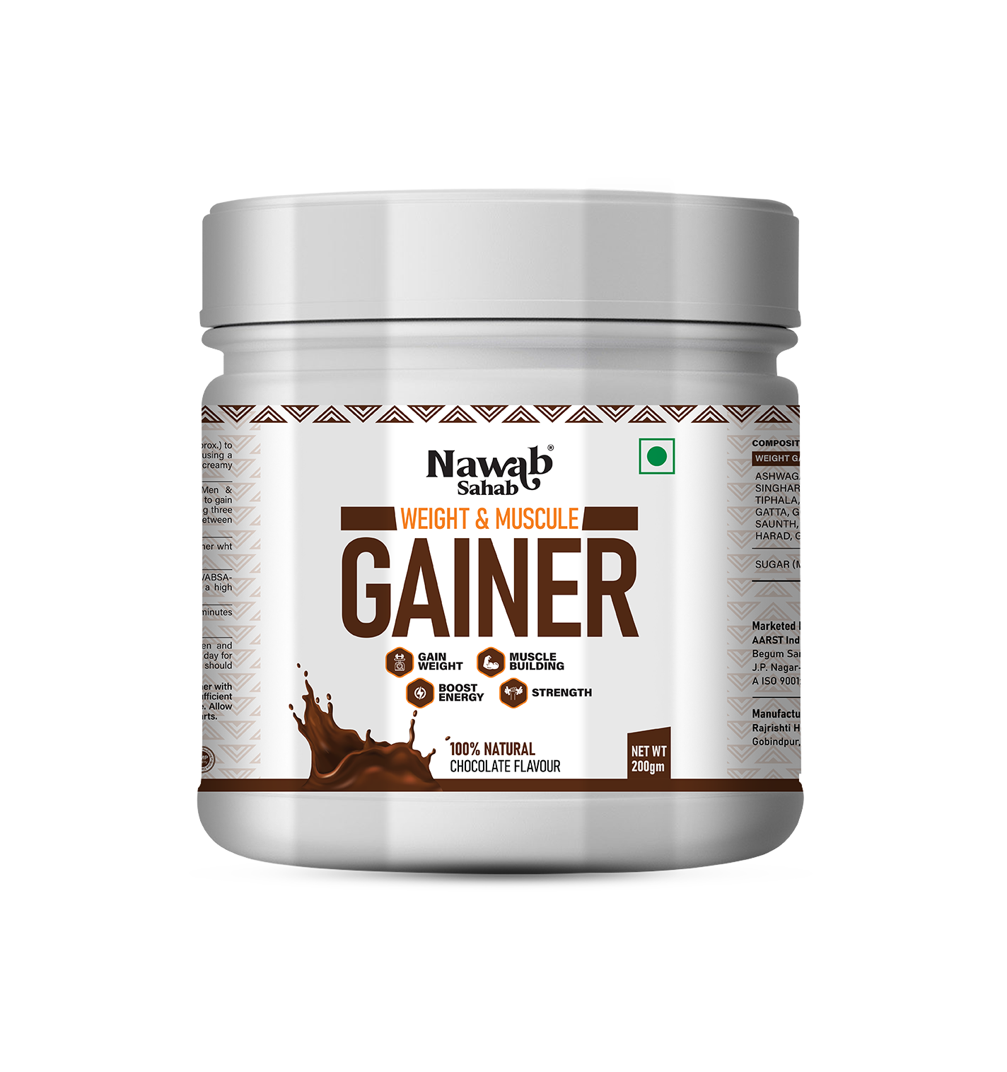 WEIGHT AND MUSCLE GAINER