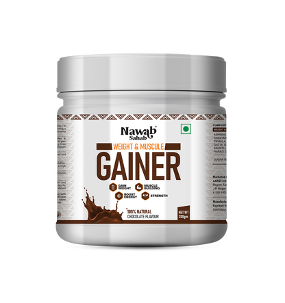 WEIGHT AND MUSCLE GAINER