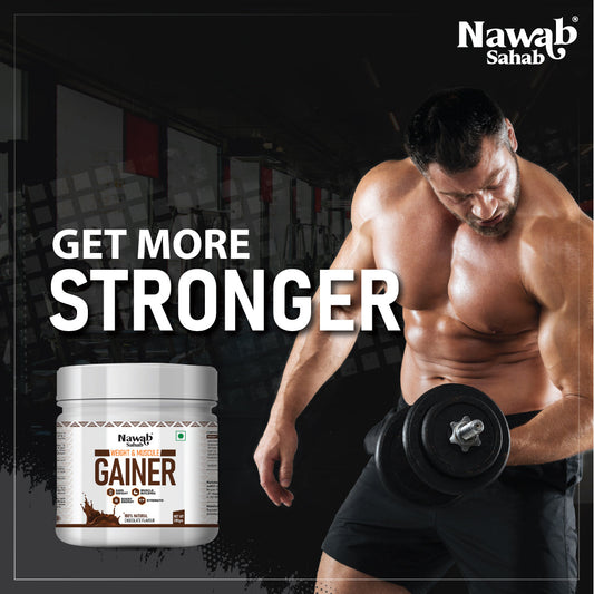 WEIGHT AND MUSCLE GAINER